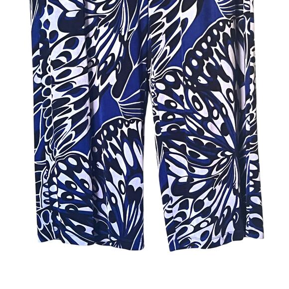 Chicos Travelers Palazzo Pant Size 2 (8-10 US) Wide-Leg Relaxed Fit Stretchy - Picture 4 of 10